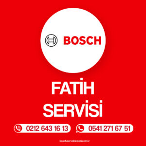 Fatih Bosch Beyaz Eşya Tamircisi